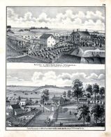 John Haws Res, Elizabeth Hiltabrand Res, Illinois State Atlas 1876